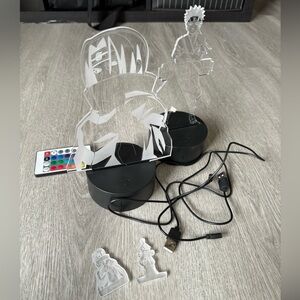 LED Anime Figure Display Stand with Remote